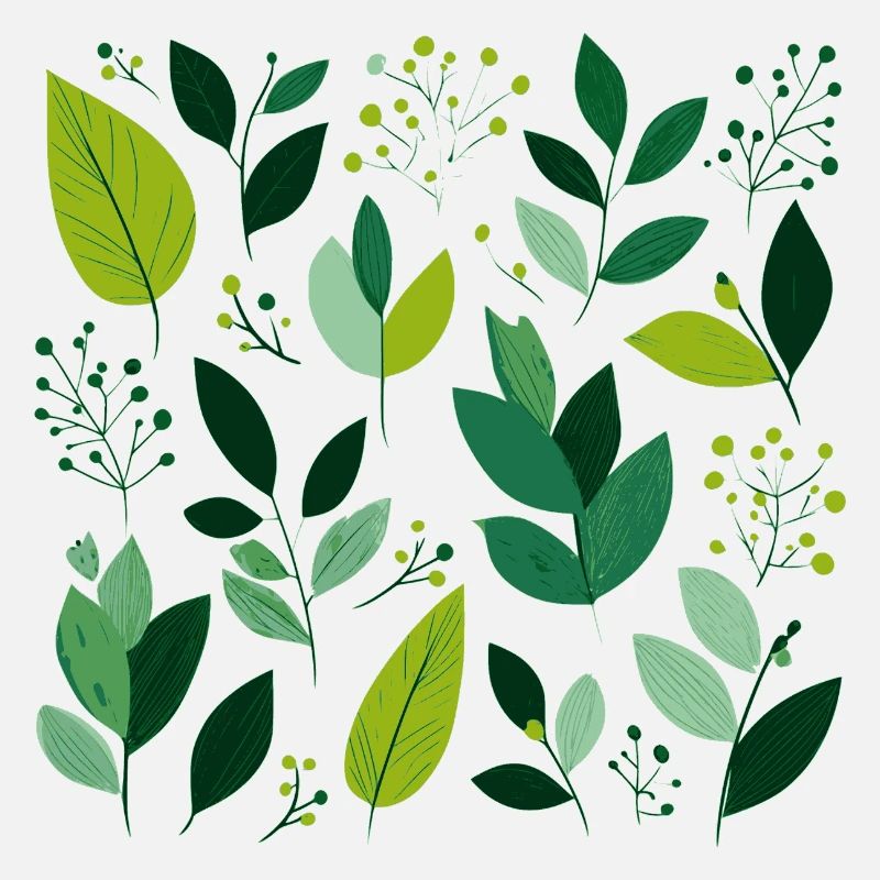 Feuilles vertes