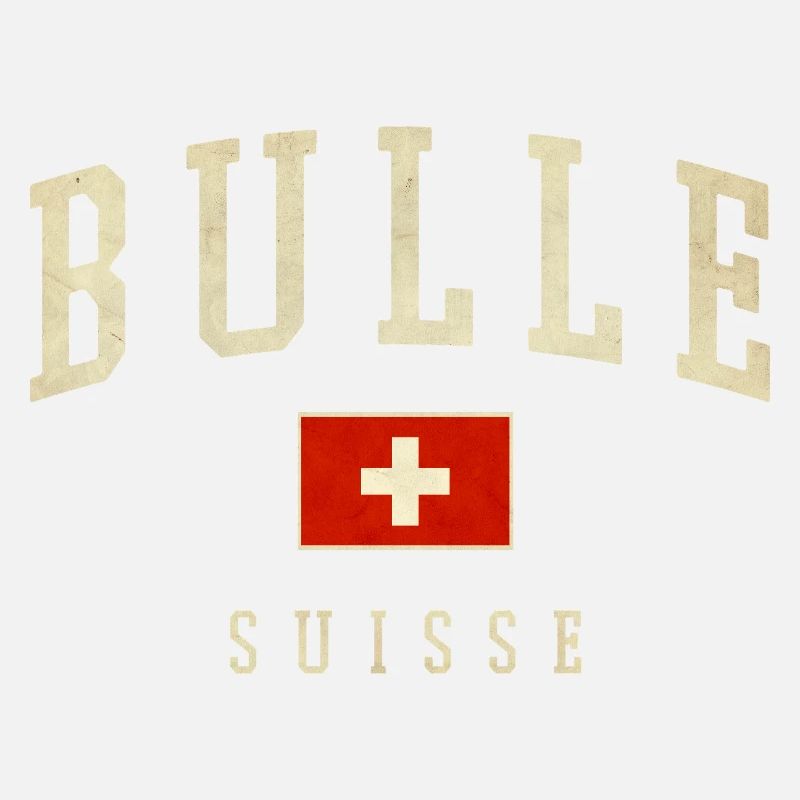 Bulle Schweiz Design - Varsity Stil