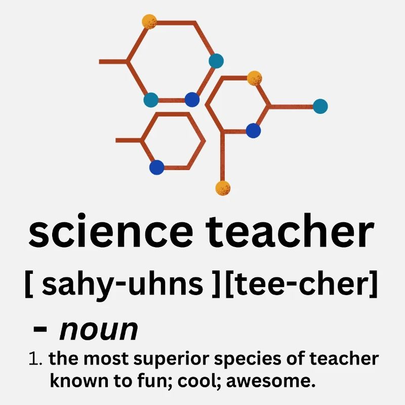 Science teacher funny noun definition