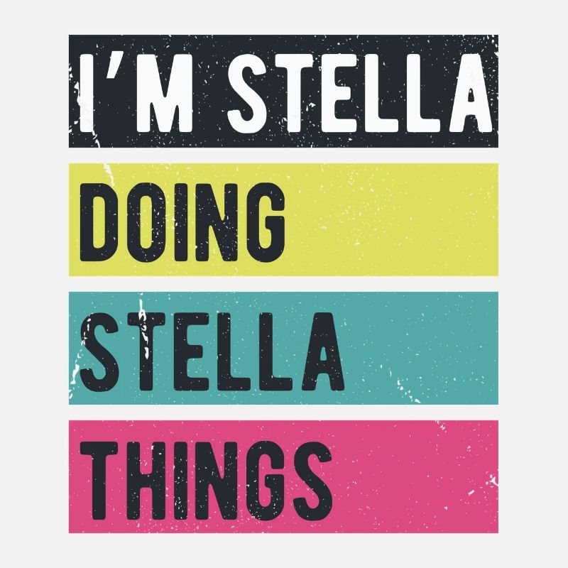 I’m Stella Doing Stella Things Retro Colors