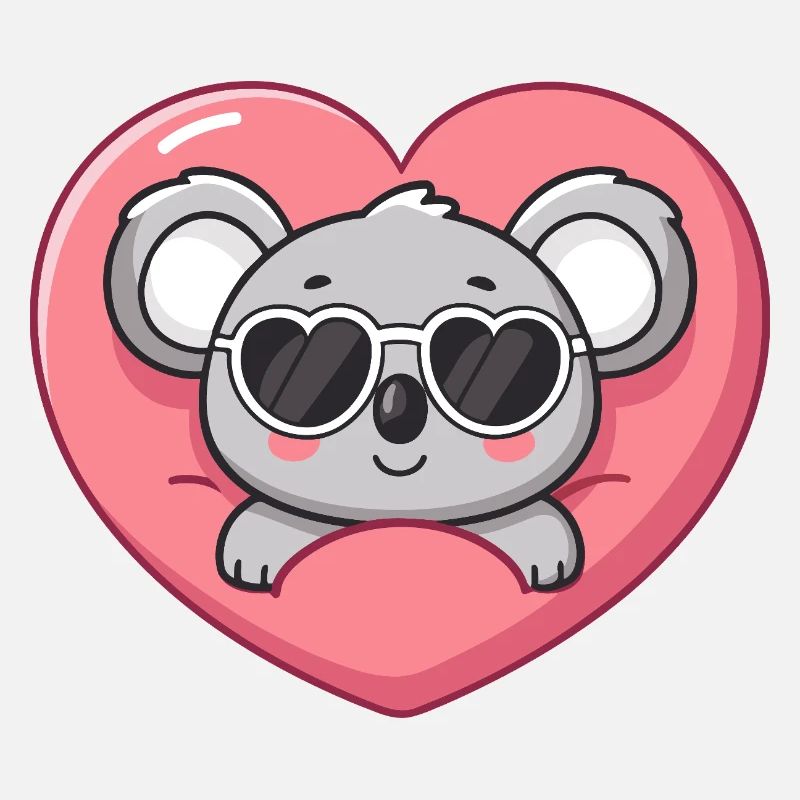 Koalaherz und coole Gläser