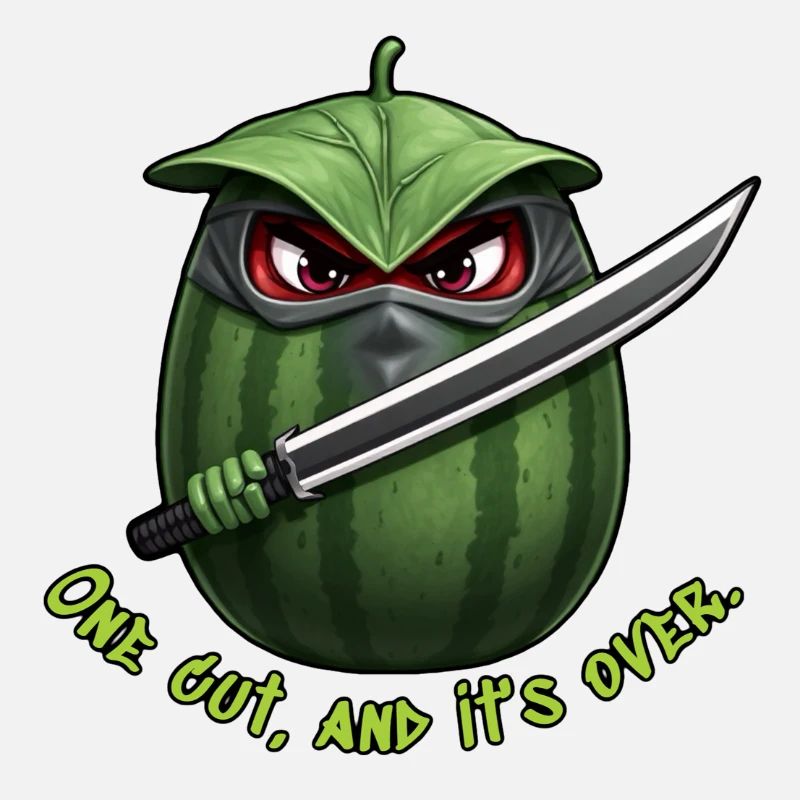 Wassermelone Ninja: Ein Schnitt Ende