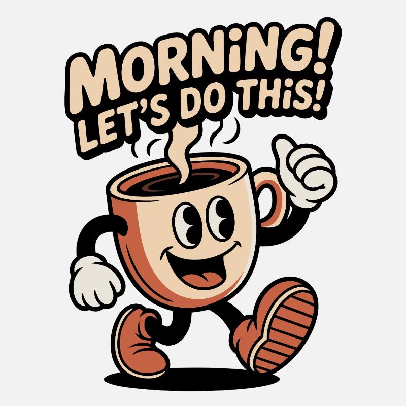 Morgen Kaffee Motivation