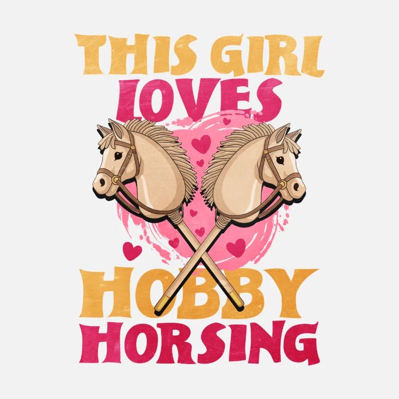 Dieses Mädchen liebt Hobbyhorsing