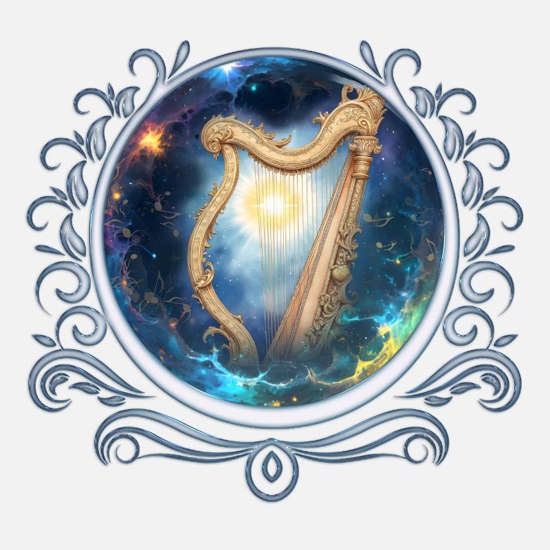 Sky Harp in Stellar Whirlpool