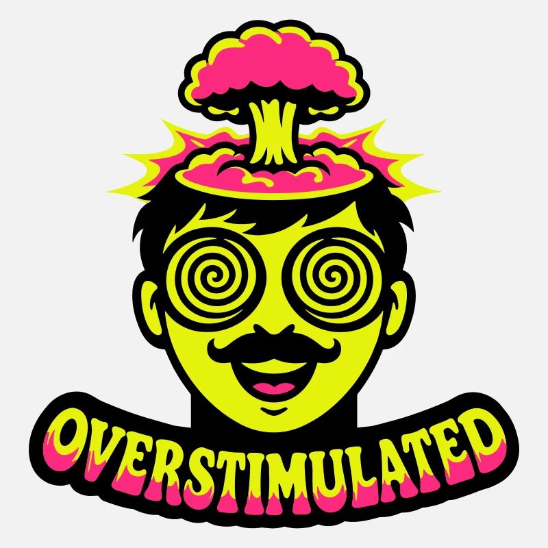 Overstimulated Neon Head