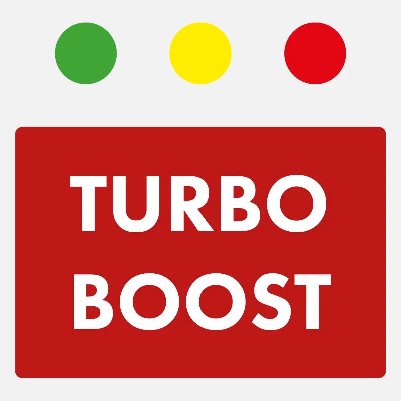 Turbo Boost Retro Text