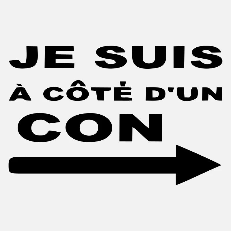 Je Suis À Côté D UN CON