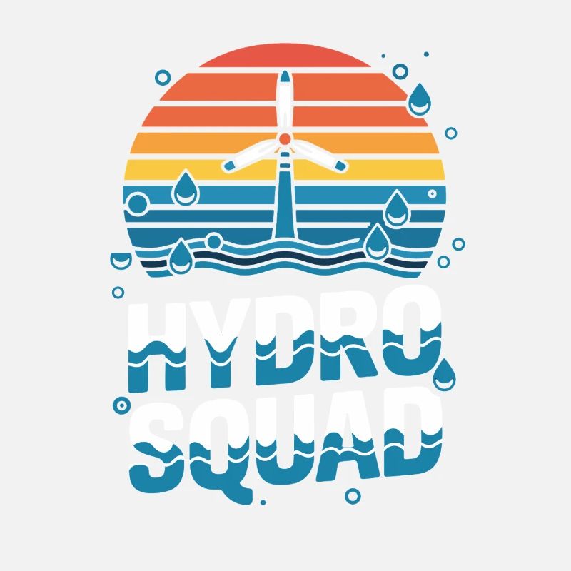  Hydro Squad Wasserkraft Team Erneuerbare Energie