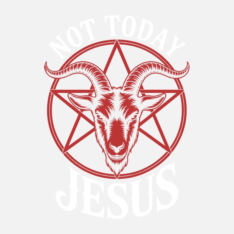 Nicht heute Jesus Goat Tee