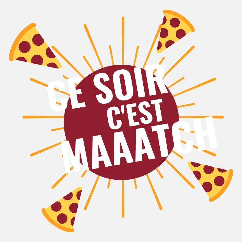 Heute Abend ist es Maatch Pizza