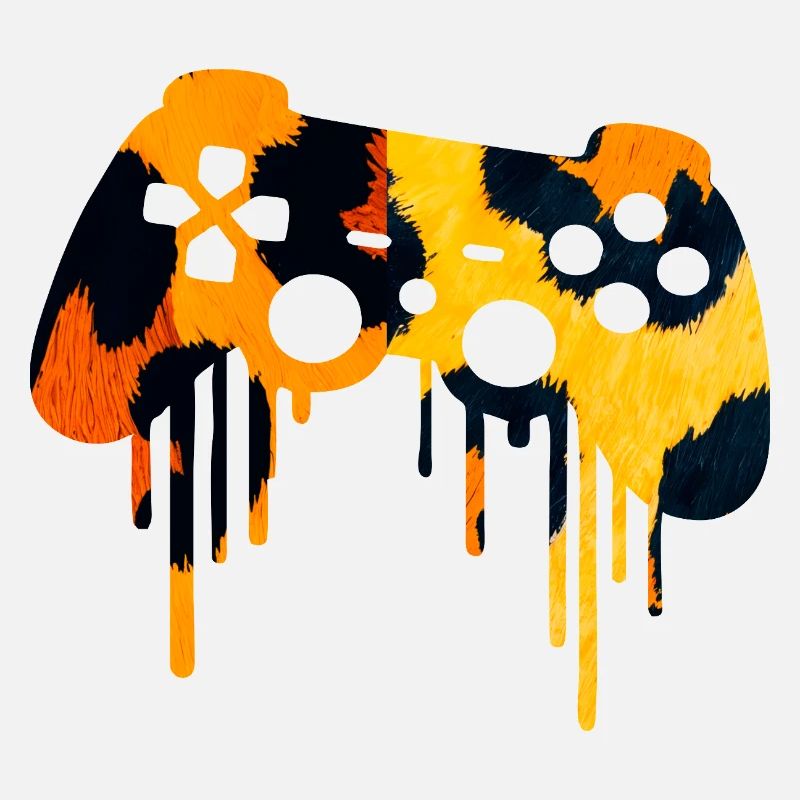 Leopard Print Gaming player