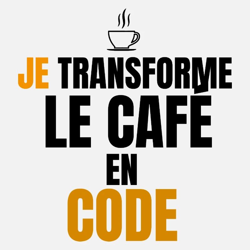 I turn the code into a coffee