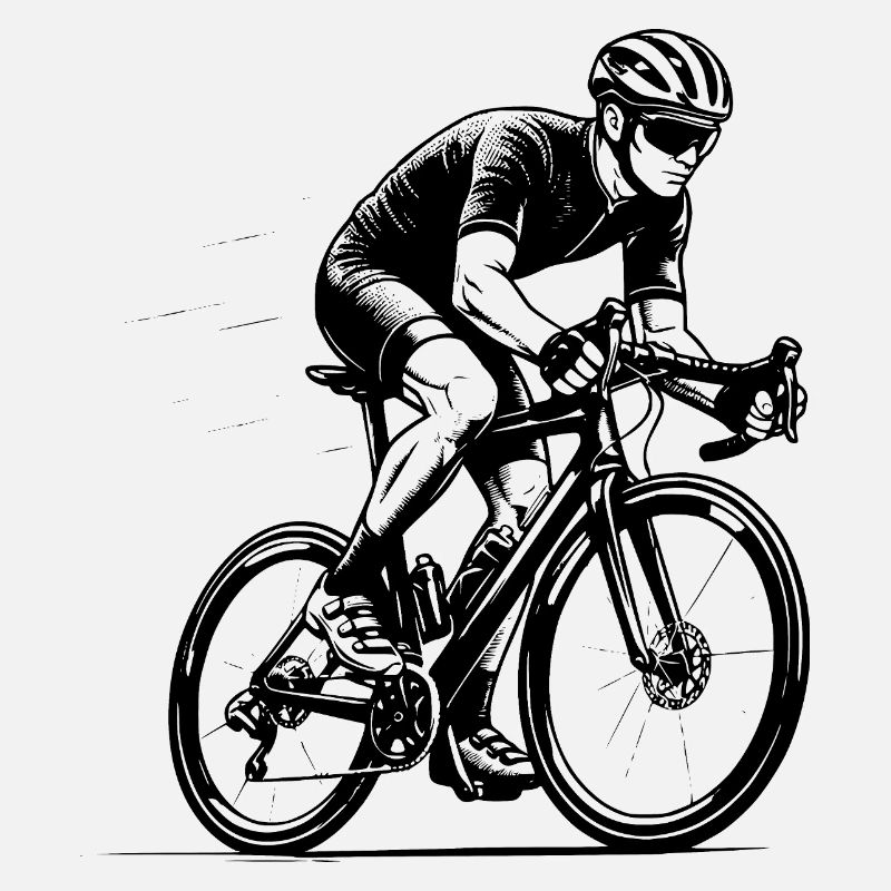 Déclaration directe sur le vélo de route