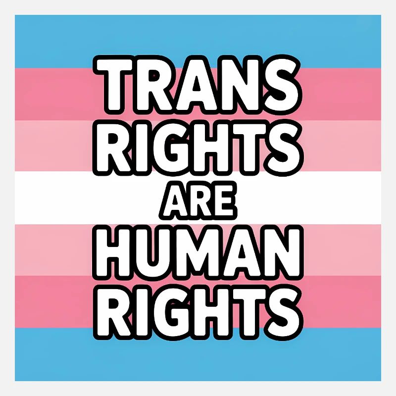 Trans-Rechte sind Menschenrechte – Pride Tee