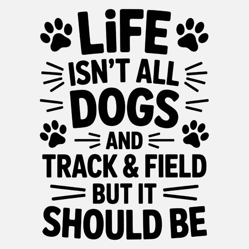 Leichtathletik Spruch Hund Leichtathletik Geschenk