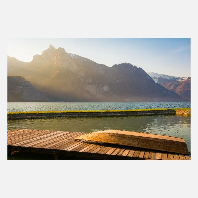 Morgen am Bergsee