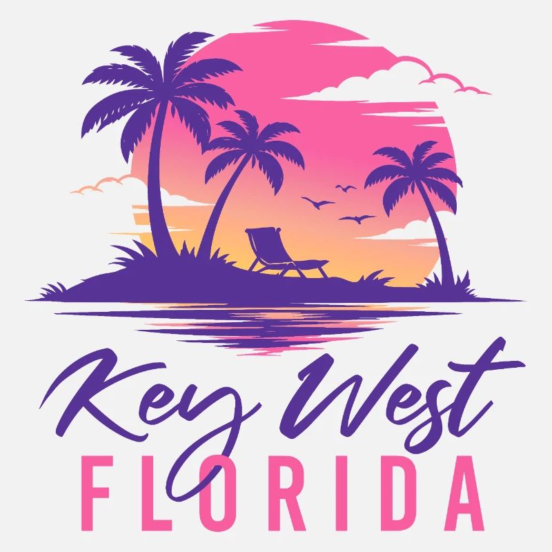 Key West Florida Spring Break Retro-Kreuzfahrt-Outfit