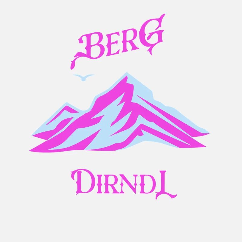 Berg Dirndl Neon Pastel