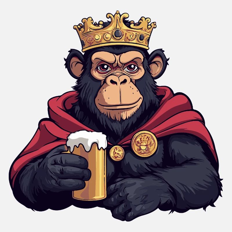 Affe Bier König
