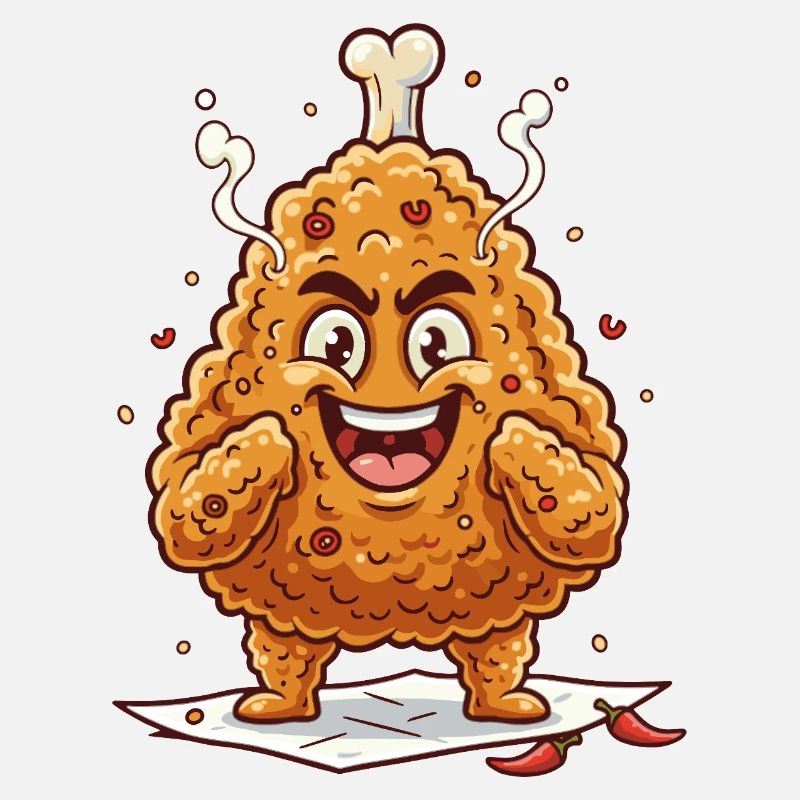 Giggling chicken breading