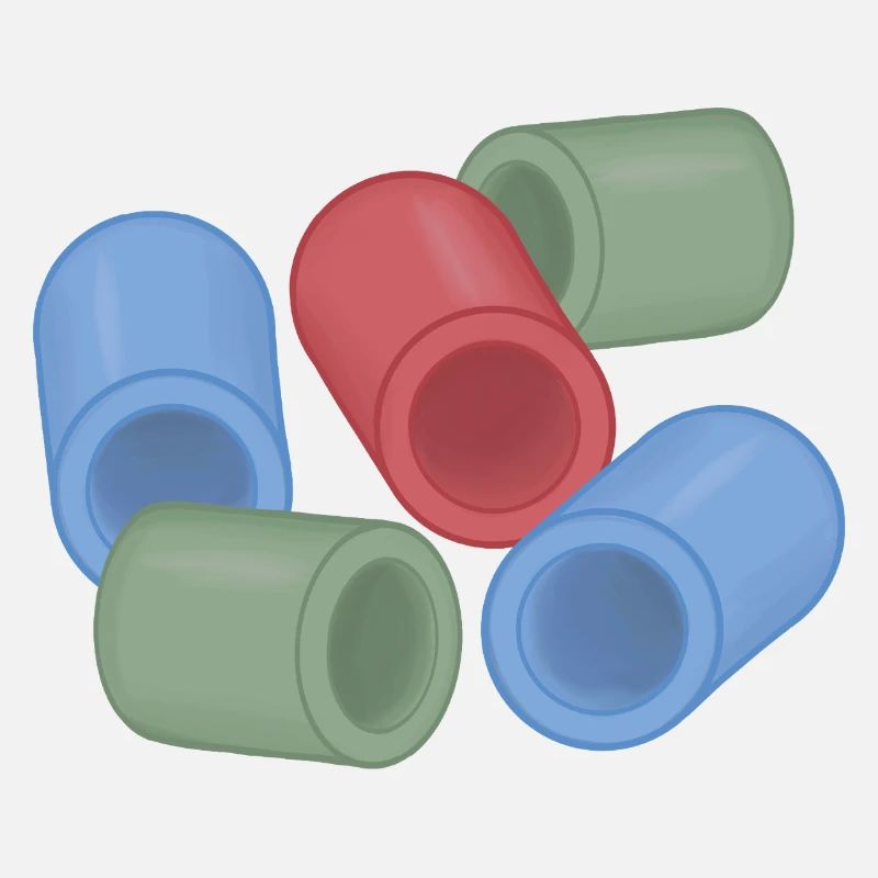 Abstract Color Capsules Ironing Beads