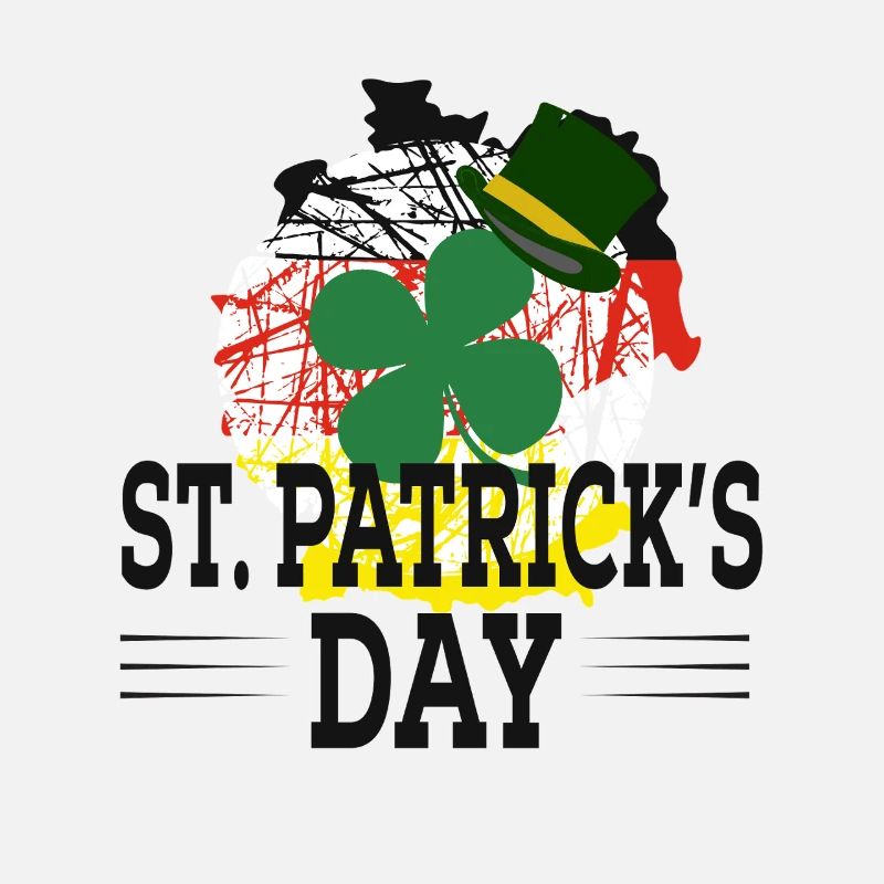St Patrick's Day Shamrock Hat Graphic