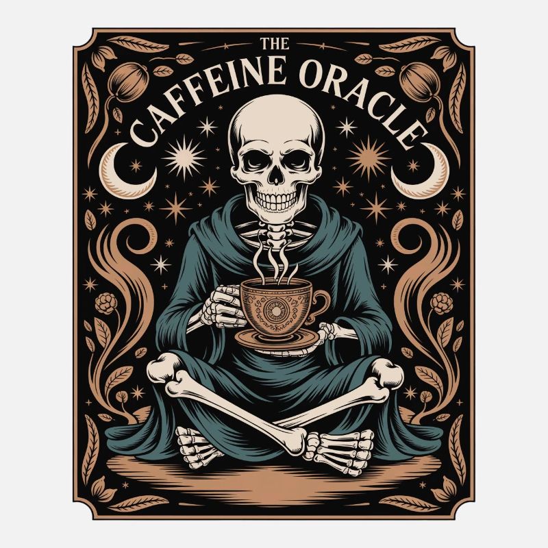 Le Café Squelette de l’Oracle de la Caféine Oracle
