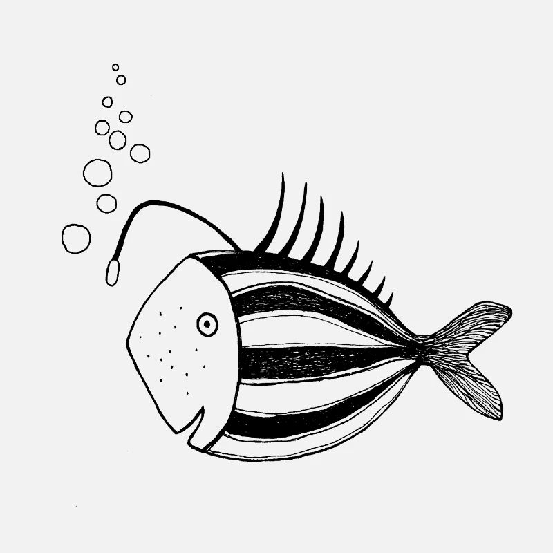 Fisch Lampe