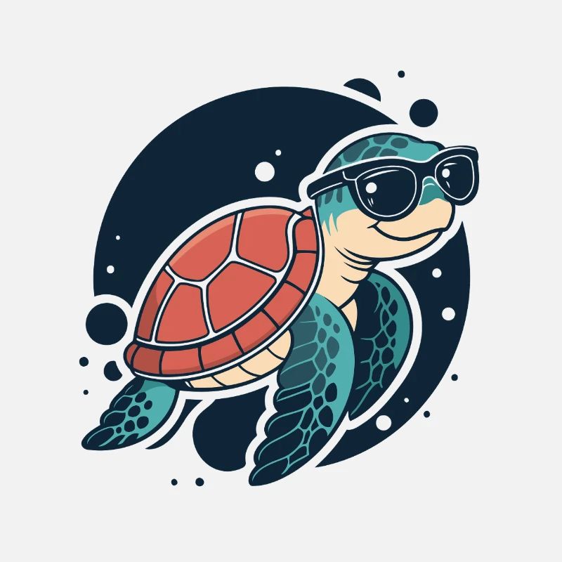 Stylish turtle sunglasses