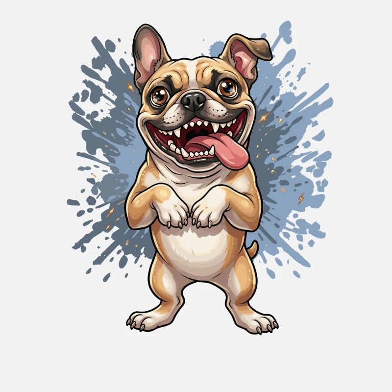 Pug Pose Splash