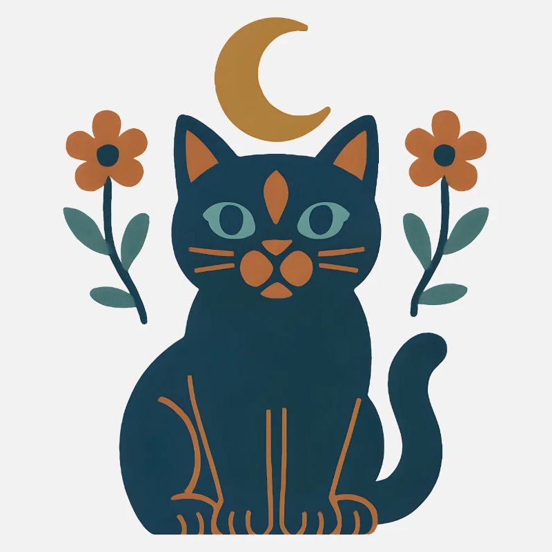 Moonlight Cat Dreams