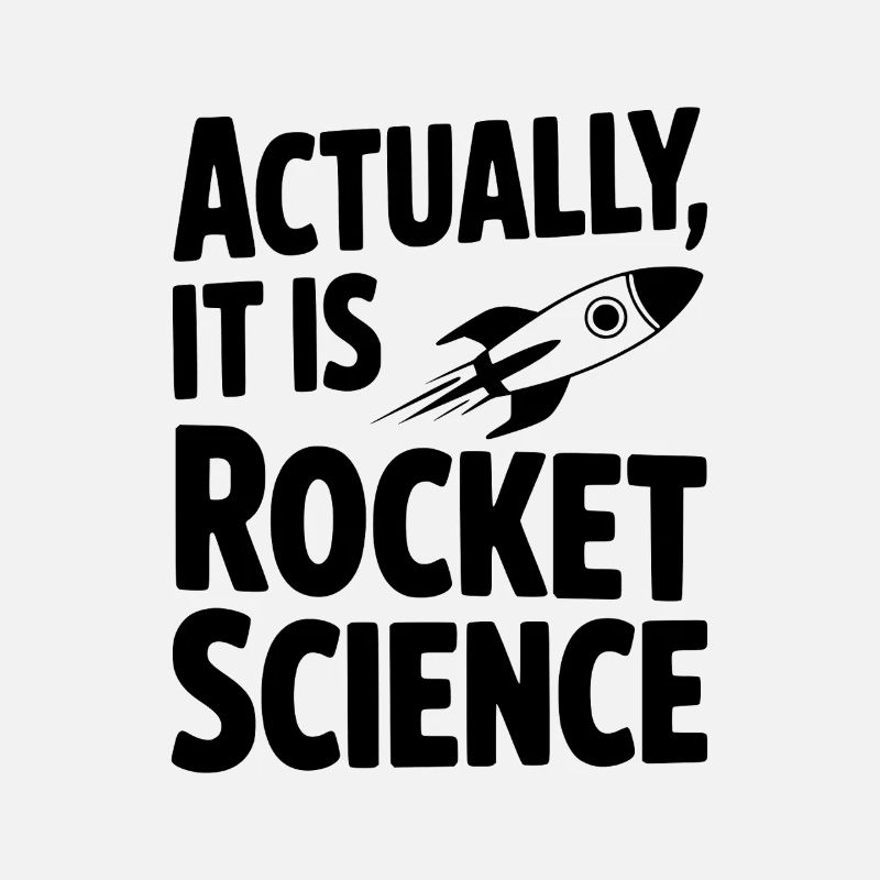 En réalité, c’est de la science spatiale