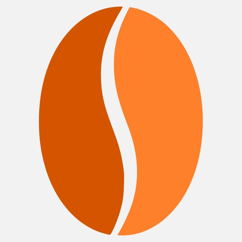 Coffee Bean Bean Flat Icon