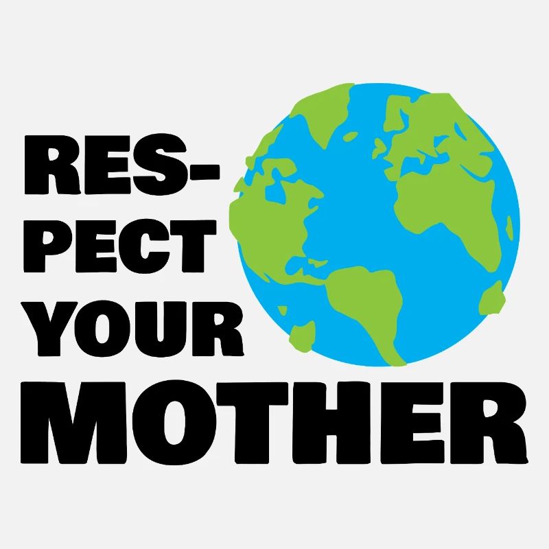Respectez votre planète mère Globe : Art de conscience écologique