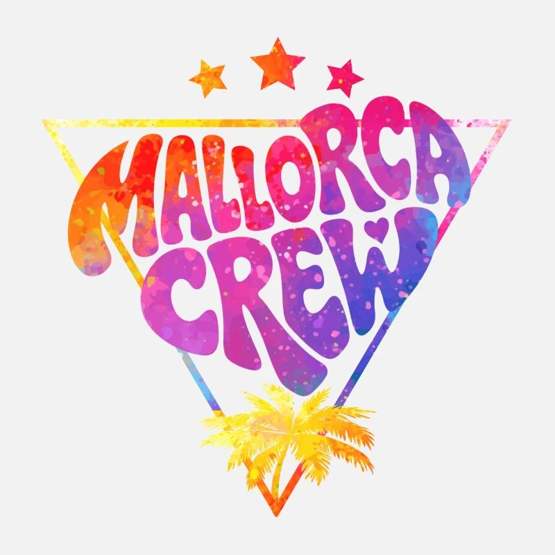 Mallorca Crew Neon Gradient