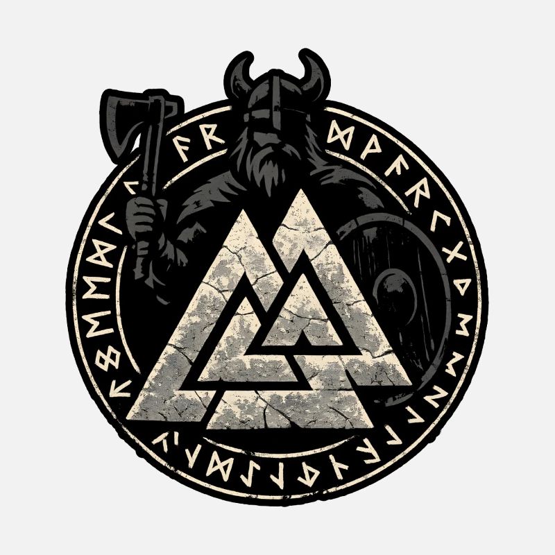 Nordisches Runenkriegsherren-Emblem