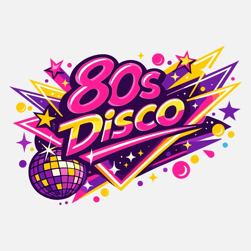 80s Disco Neon Fusion