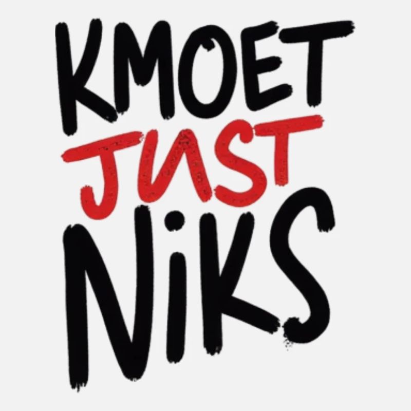 Just Niks Graffiti Red Black