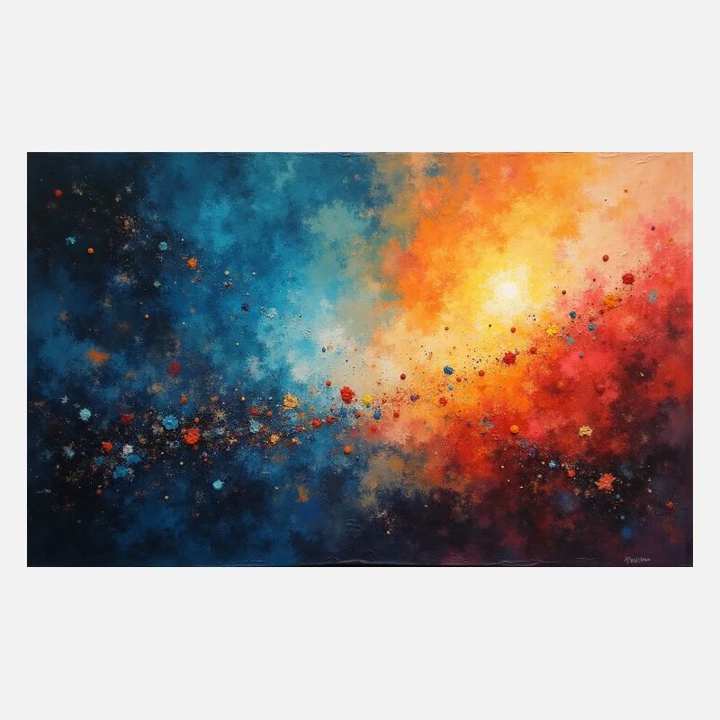 Aube Cosmic Abstract Splash