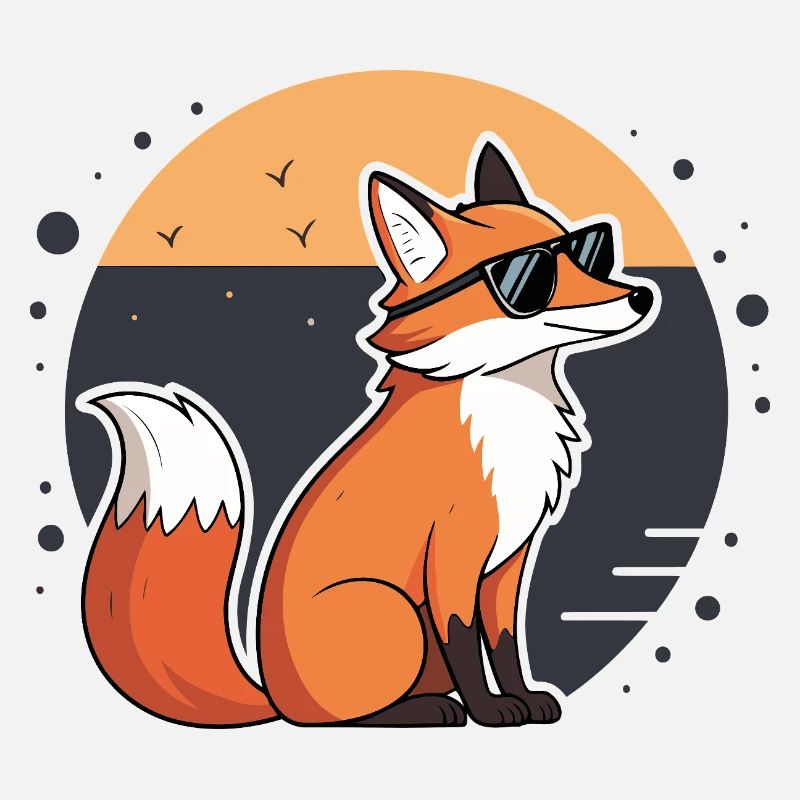 Fox Sun Dark Glasses