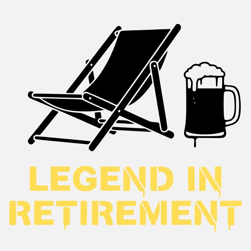 Retired Legend Rente Liegestuhl