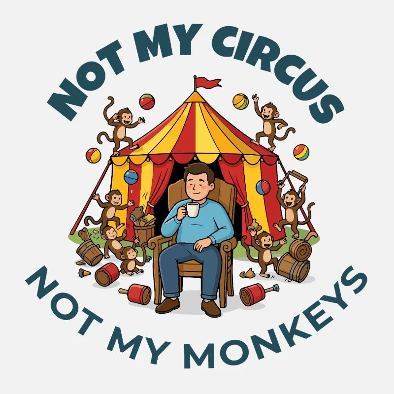 Pas mon cirque, pas mes singes