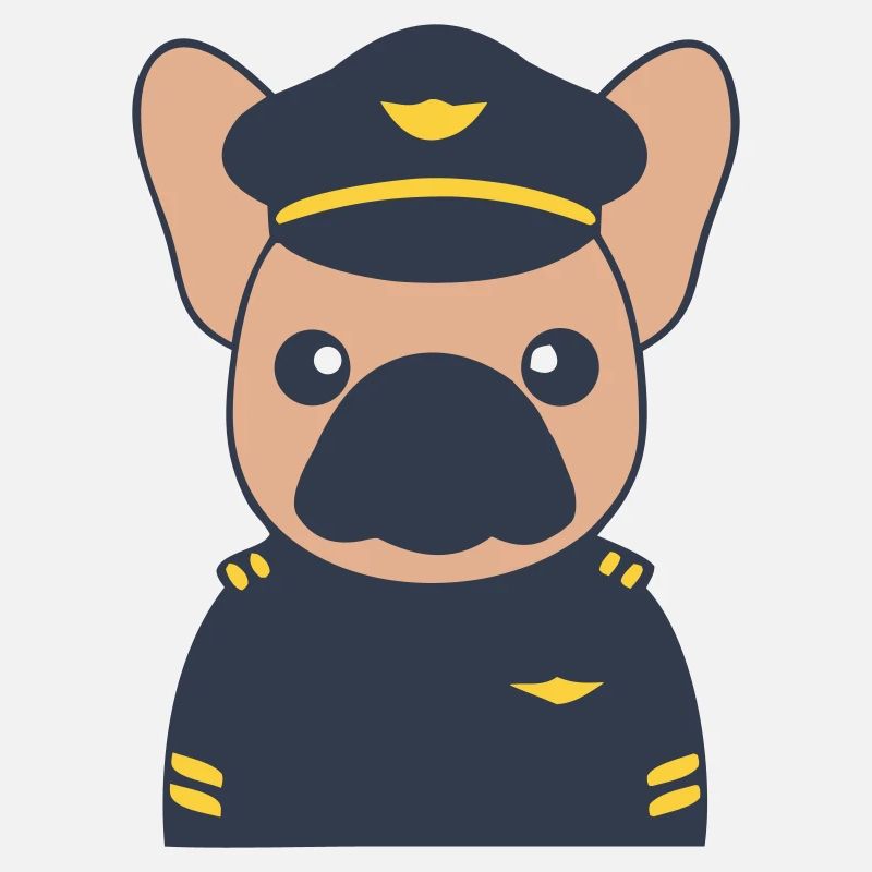 Uniforme de commandant pilote français