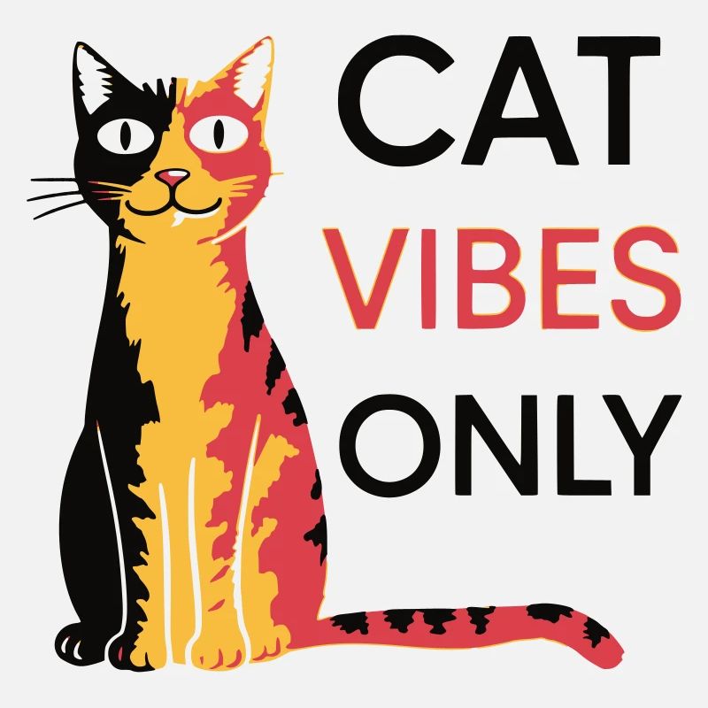 Cats Vibes Only Design