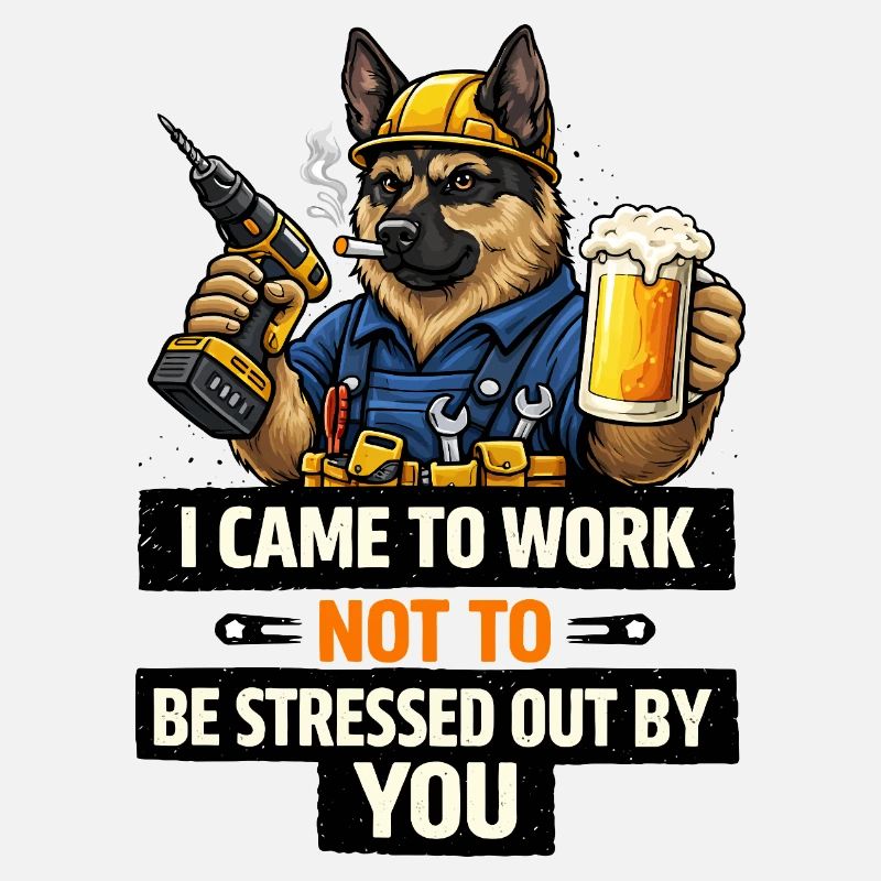 Hardworking Hound: I Came to Work
