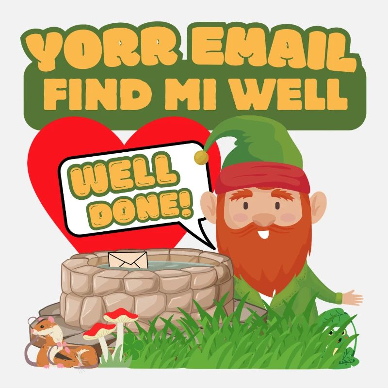 Yorr E-Mail Find Mi Well – Gnom-Humor