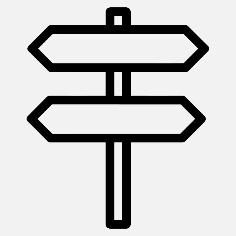 panneau directionnel