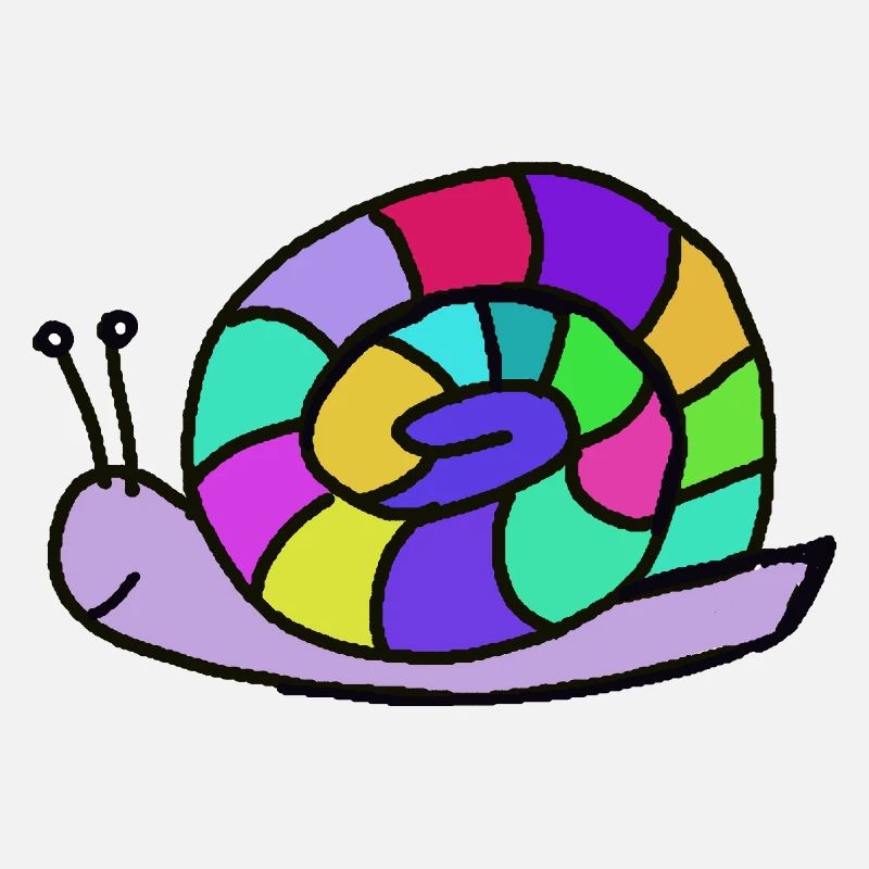 Mosaic Snail Shell