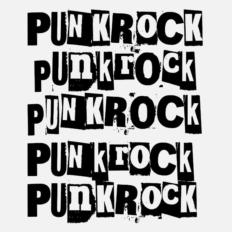 Punkrock Bold Distressed Typografie-Design